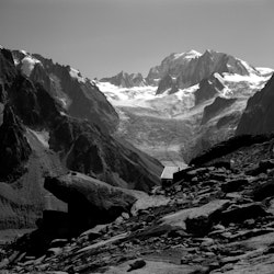 Couvercle view of old and new huts with Mont Blanc.jpg